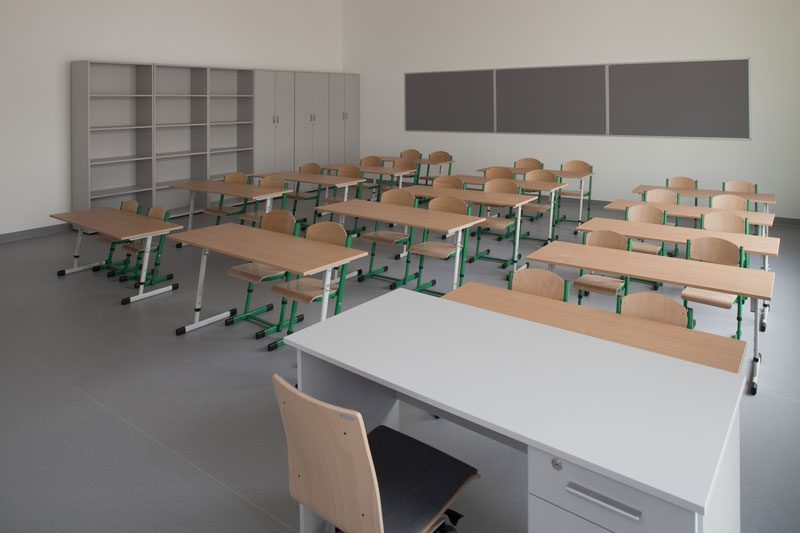 Meble szkolne sala lekcyjna
