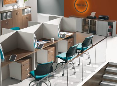 meble biurowe stanowiska pracy call-center